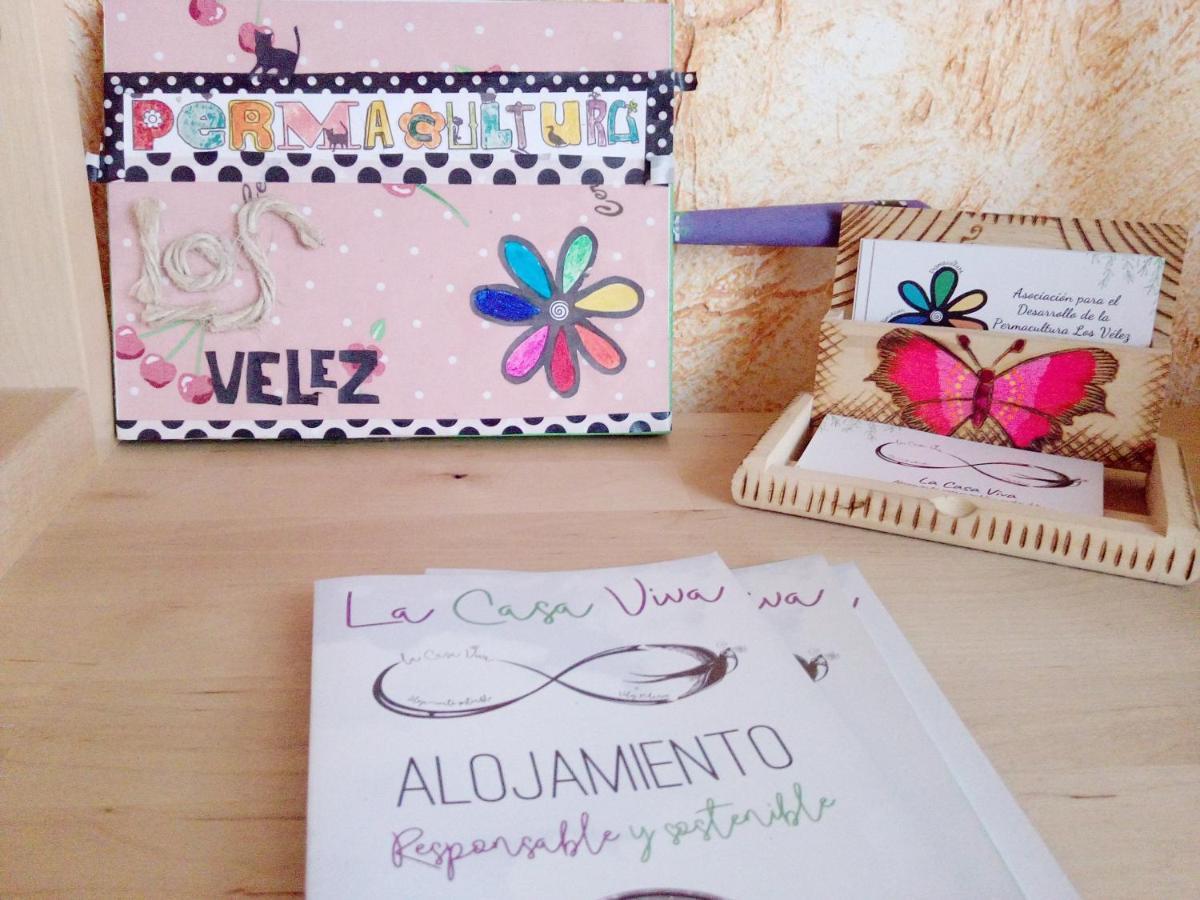 La Casa Viva. Alojamiento Responsable Y Sostenible. Vélez Blanco Exterior foto
